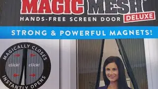 Magic Mesh Screen Door Install & honest opinion