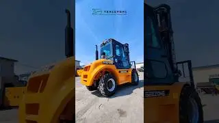 вилочный погрузчик  BEEZONE SF35-4WD готовится к отгрузке   #automobile #погрузчик #спецтехника