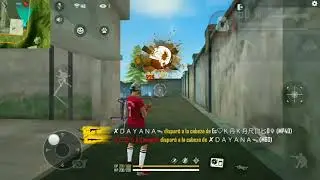 Zhion dando HEADSHOT en Modo Entrenamiento FREE FIRE