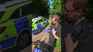 Cop catches biker with no plate 😬 part 2 @luixzzzz