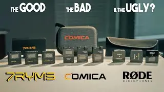 7RYMS iRAY DW30 Dual Recording Wireless Mics vs RODE vs COMICA