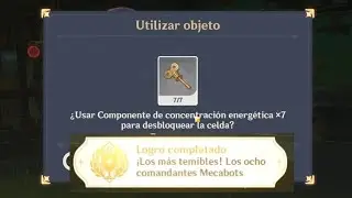 Logro: ¡Los más temibles! Los ocho comandantes Mecabots - Genshin Impact