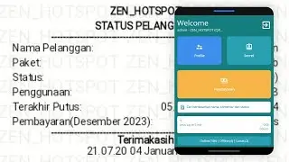 Aplikasi Billing PPPoE berbasis android versi 2