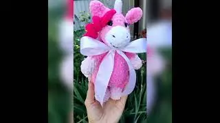 плюшевая единорожка