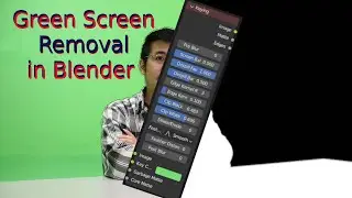 Green Screen Removal in Blender (a.k.a Chroma Key, 39)