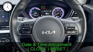 2021 KIA NIRO - Date & Time Adjustment