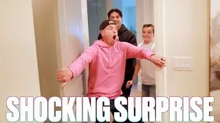 SURPRISE HOUSE GUEST BRINGS DAD TO HIS KNEES | SHOCKING SURPRISE WITH INSANE REACTION