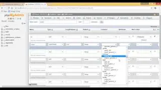 How to create database using phpmyadmin for login form