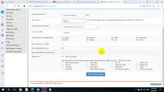 Chấm cơm | phân quyền cho trưởng nhóm báo ăn và cấu hình thời gian khóa chấm cơm cho Admin 1