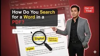 How to search a Word in PDF?
