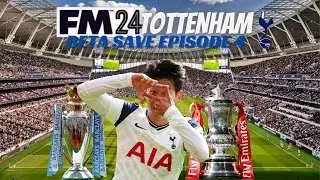 We go for the Premier league title and FA cup in Episode 4 (FM24 Tottenham beta save)