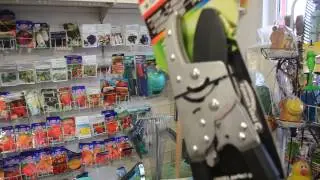 Профессиональный секатор садовый с храповым механизмом
