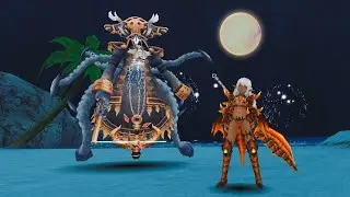 Toram Online Falburrows Boss All NEW Drops at Night Beach