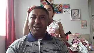 Arrumando o cabelo do papai, parte-1