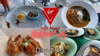 What I ate on Virgin Voyages Resilient Lady: Day 4 & 5