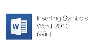 Office Tutorials - Using Symbols (Microsoft Word 2010)