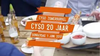 Cyso viert haar 20-jarig bestaan op donderdag 1 juni, bent u erbij?