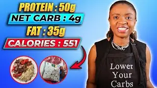 Low carb high protein recipes - Stir fry Teriyaki beef with riced cauliflower