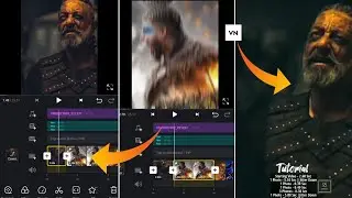 Ye Fir Aa Gaya Kgf 2 dialogue Video Editing | Vn Video Editor Tutorial | Kgf Viral Video Editing
