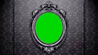magic mirror Green Screen || Green screen no copyright free || 