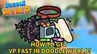 HOW TO GET FAST VICTORY POINTS IN DOODLE WORLD! (VP) | Doodle World