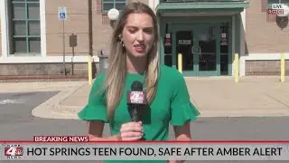 Hot Springs police say missing teen at center of Amber Alert has been located