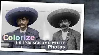 Colorize Old Black and White PHotos GIMP Tutorial G'MIC