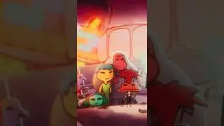 making an inside out establishing shot