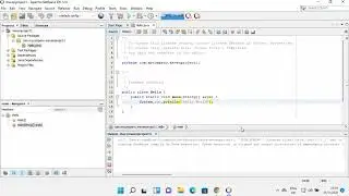Creating NetBeans First Java Program
