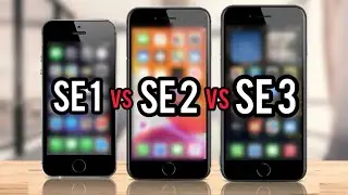 Every iPhone SE Comparison | iPhone SE 3 vs SE 2 vs SE 1
