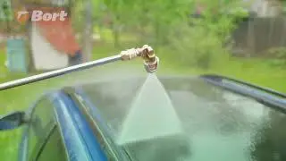Поворотная (угловая) насадка для мойки высокого давления BORT ROTOR TURBO ADAPTER
