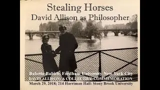 'Stealing Horses': David Allison as Philosopher