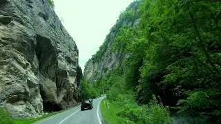 Kurtatinsky gorge. Upper Fiagdon village