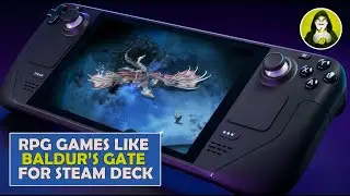 Best Steam Deck RPG Games like Baldur's Gate!
