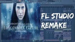 [Free FLP] Headhunterz - Dragonborn part 3 (Oceans Apart) - feat. Sian Evans | FL STUDIO 12 Remake
