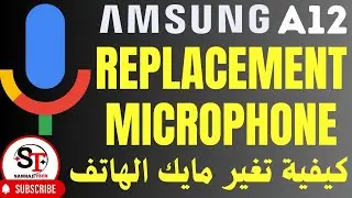 How To Changer Microphone Repair Samsung A12  Replacement  Microphone Samsung (A135)