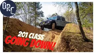 Descending Hills At An Off Road Consulting 201 Driver's Class At Rausch Creek.