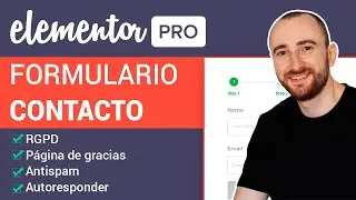 ✅ Elementor Pro Contact Form + GDPR | Autoresponder | Anti-Spam | Thank You Page