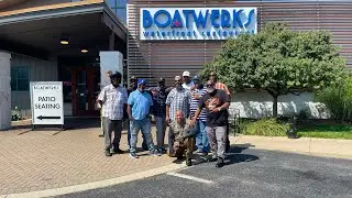 Detroit/Chicago lunch ride to Holland,mi. Boatwerks restaurant