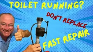 How to Fix a Running Toilet