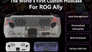 Custom ROG Ally Modcase  The Heat Management Revolution