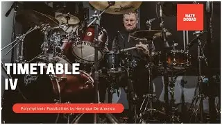 Nate Dobas Polyrhythmic Possibilities Timetable IV | DobasDrums | Best Drum Solo Ever