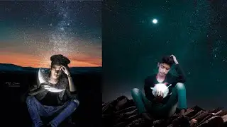 The moon editing by lightroom and picsart |     update editing by Ismail