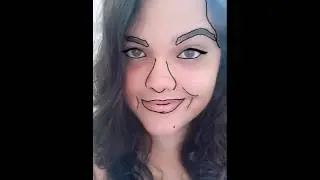 Desenhando no picsart (desenho sobre a foto).