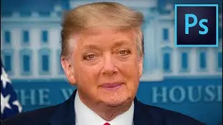 How To Realistic Face Swap in Adobe Photoshop CC (Donald trump and Carole Baskins)