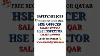 HSE OFFICER and HSE INSPECTOR Jobs
