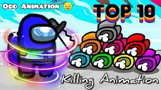 Top 10 Among us meme Kills funny Animation || Crewmate Dies Imposter kills || Tutorial