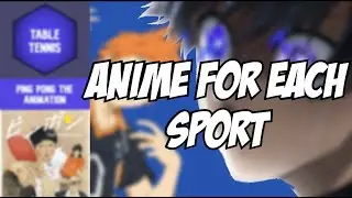 Best Anime Of Each Sport | Olympics