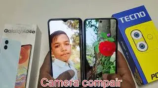 Samsung Galaxy A04E Vs Tecno pop 9 Camera Test Comparison ||  @Mobilesolutiontrack