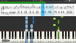 Elton John, Taron Egerton - (I'm Gonna) Love Me Again - Piano tutorial and cover (Sheets + MIDI)